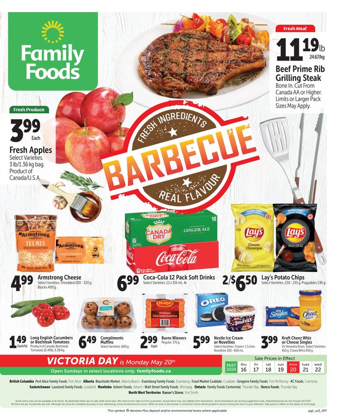 Family Foods catalogue in Consort | Family Foods weekly flyer | 2024-05-16 - 2024-05-30