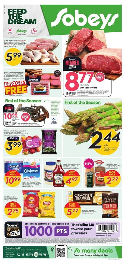 Sobeys catalogue in Red Deer | Sobeys Weekly ad | 2024-05-16 - 2024-05-22
