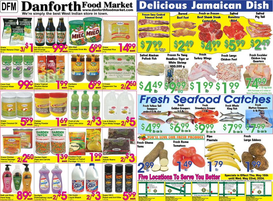Danforth Food Market catalogue | Danforth Food Market | 2024-05-16 - 2024-05-30