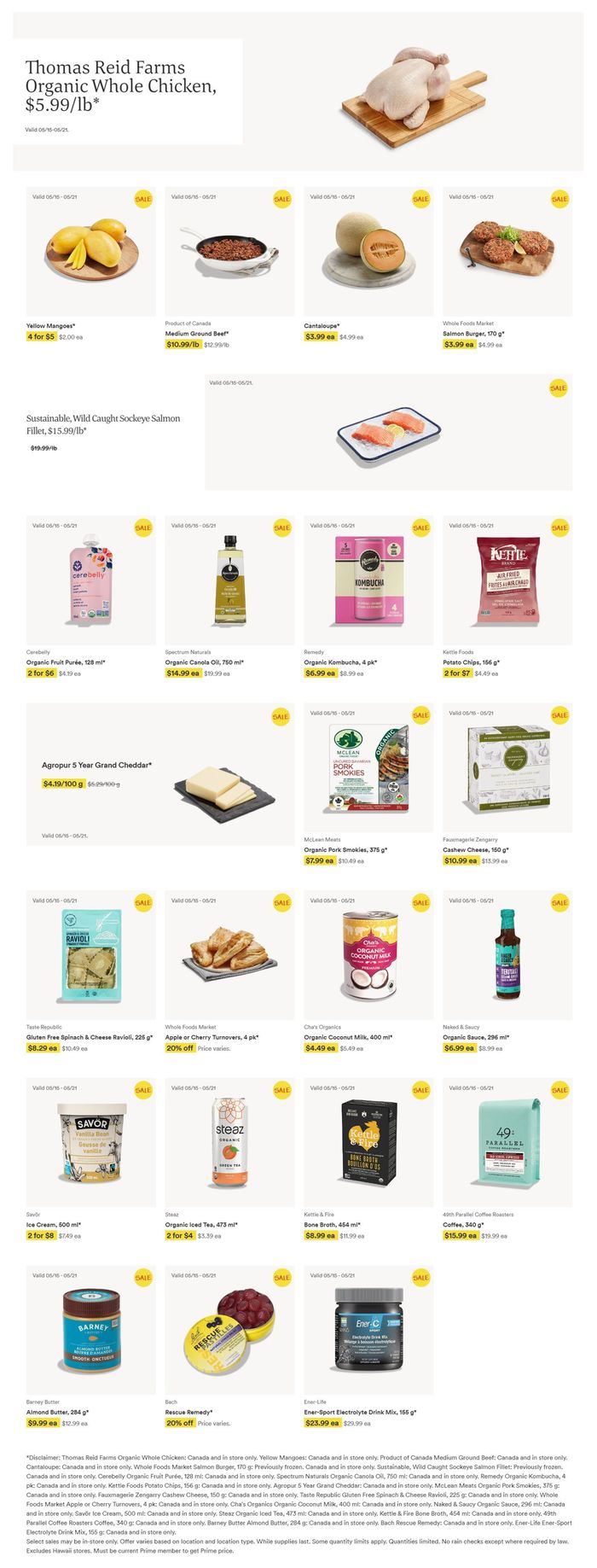 Whole Foods Market catalogue in Ottawa | Weekly Specials | 2024-05-16 - 2024-05-21