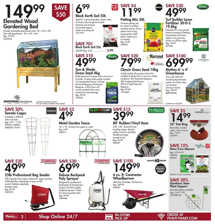 Peavey Mart catalogue in Shawville QC | Long Weekend Deals | 2024-05-16 - 2024-05-23