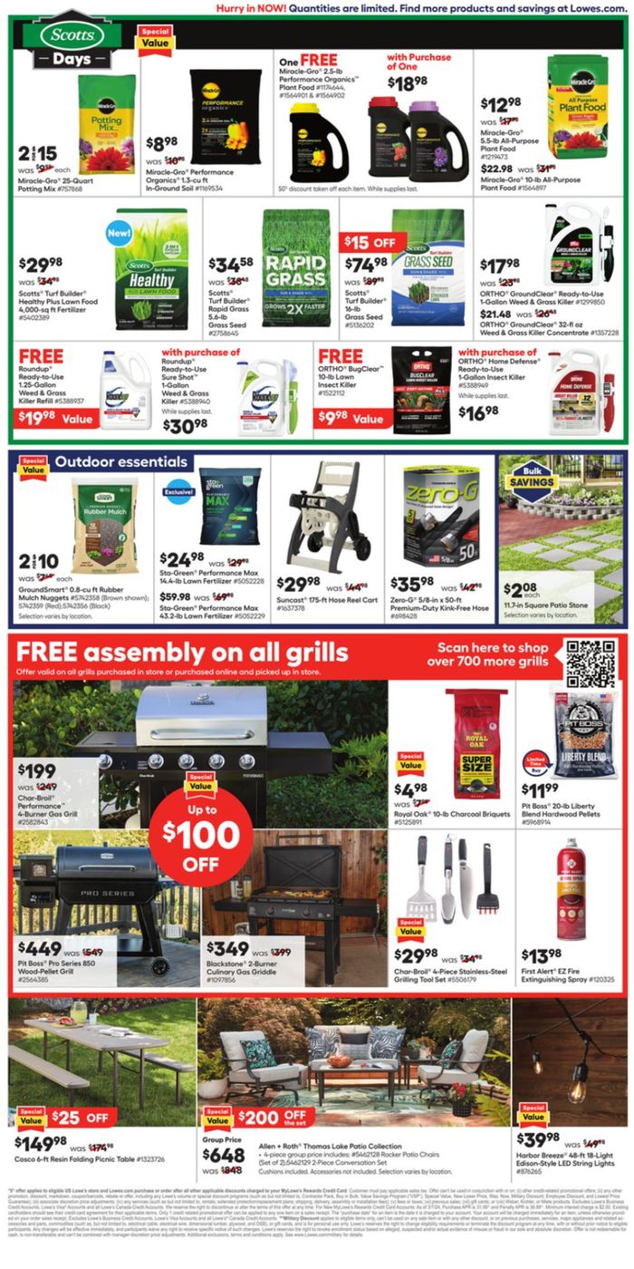 Lowe's catalogue in Nanaimo | Memorial Day Deals | 2024-05-16 - 2024-05-29