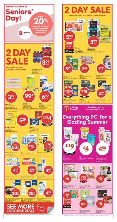 Grocery offers in Niverville | Shoppers Drug Mart Weekly ad in Shoppers Drug Mart | 2024-05-18 - 2024-05-23