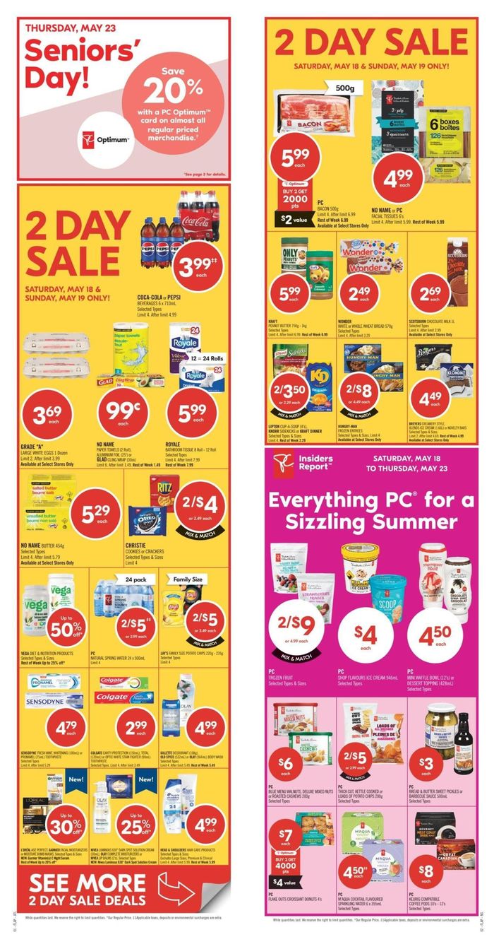 Shoppers Drug Mart catalogue in Saint John | Shoppers Drug Mart Weekly ad | 2024-05-18 - 2024-05-23