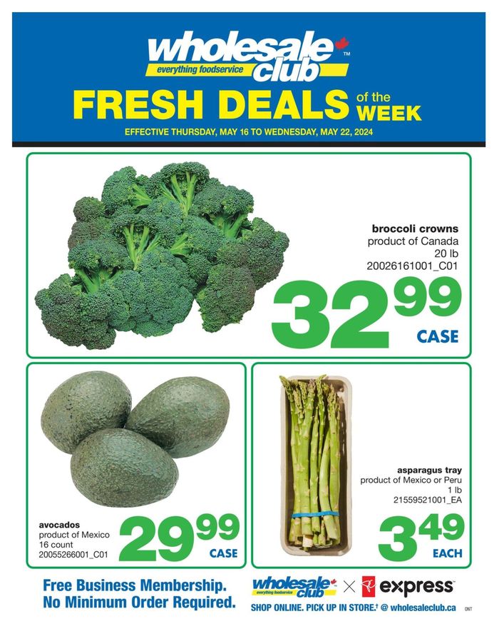 Wholesale Club catalogue in Williams Lake | Fresh Deals | 2024-05-16 - 2024-05-22