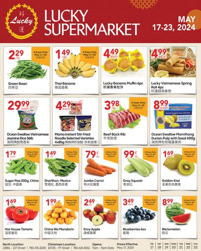 Lucky Supermarket catalogue in Winnipeg | Lucky Supermarket weekly deals | 2024-05-17 - 2024-05-31