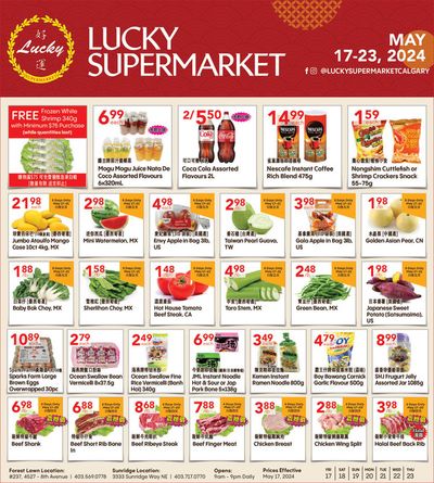 Lucky Supermarket catalogue in Vancouver | Lucky Supermarket weekly specials | 2024-05-17 - 2024-05-31
