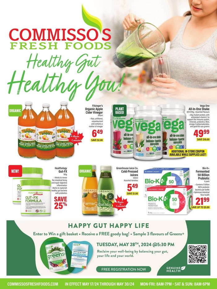 Commisso's Fresh Foods catalogue in St. Catharines | Commisso's Fresh Foods weeky flyer | 2024-05-17 - 2024-05-30