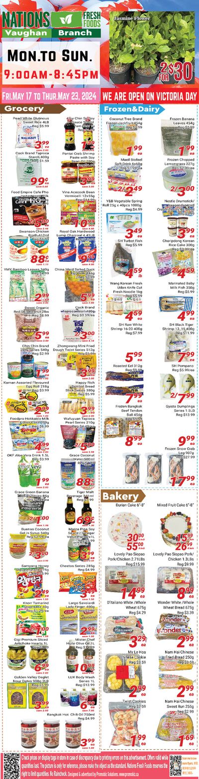 Nations Fresh Foods catalogue in Hamilton | Nations Fresh Foods Vaughan Branch | 2024-05-17 - 2024-05-31
