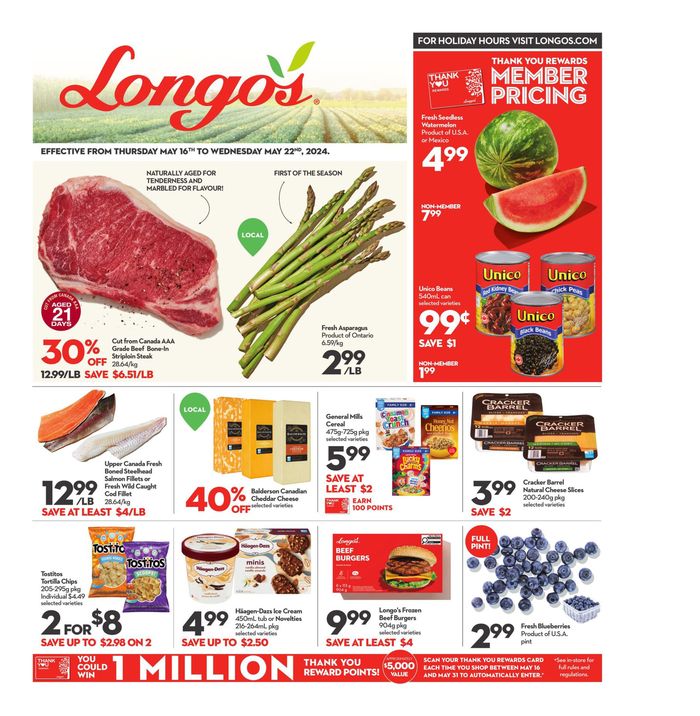 Longo's catalogue in Oshawa | Weekly Flyer | 2024-05-16 - 2024-05-22