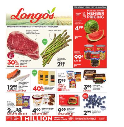 Grocery offers in Oakville | Weekly Flyer in Longo's | 2024-05-16 - 2024-05-22