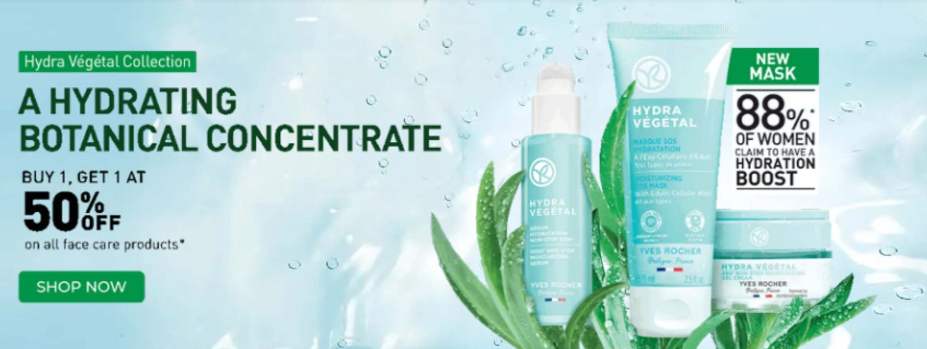 Yves Rocher catalogue in Châteauguay | Buy 1 Get 1 50% Off | 2024-05-17 - 2024-05-31