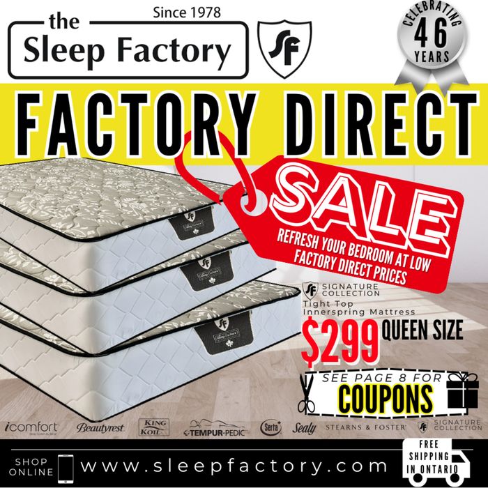 The Sleep Factory catalogue in Brampton | Spring Bedroom Refresh | 2024-05-17 - 2024-05-31