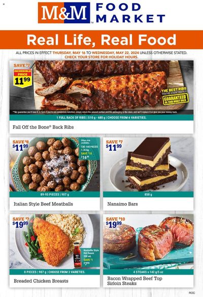 Grocery offers in Brockville | M&M Meat Shops weekly flyer in M&M Meat Shops | 2024-05-16 - 2024-05-22