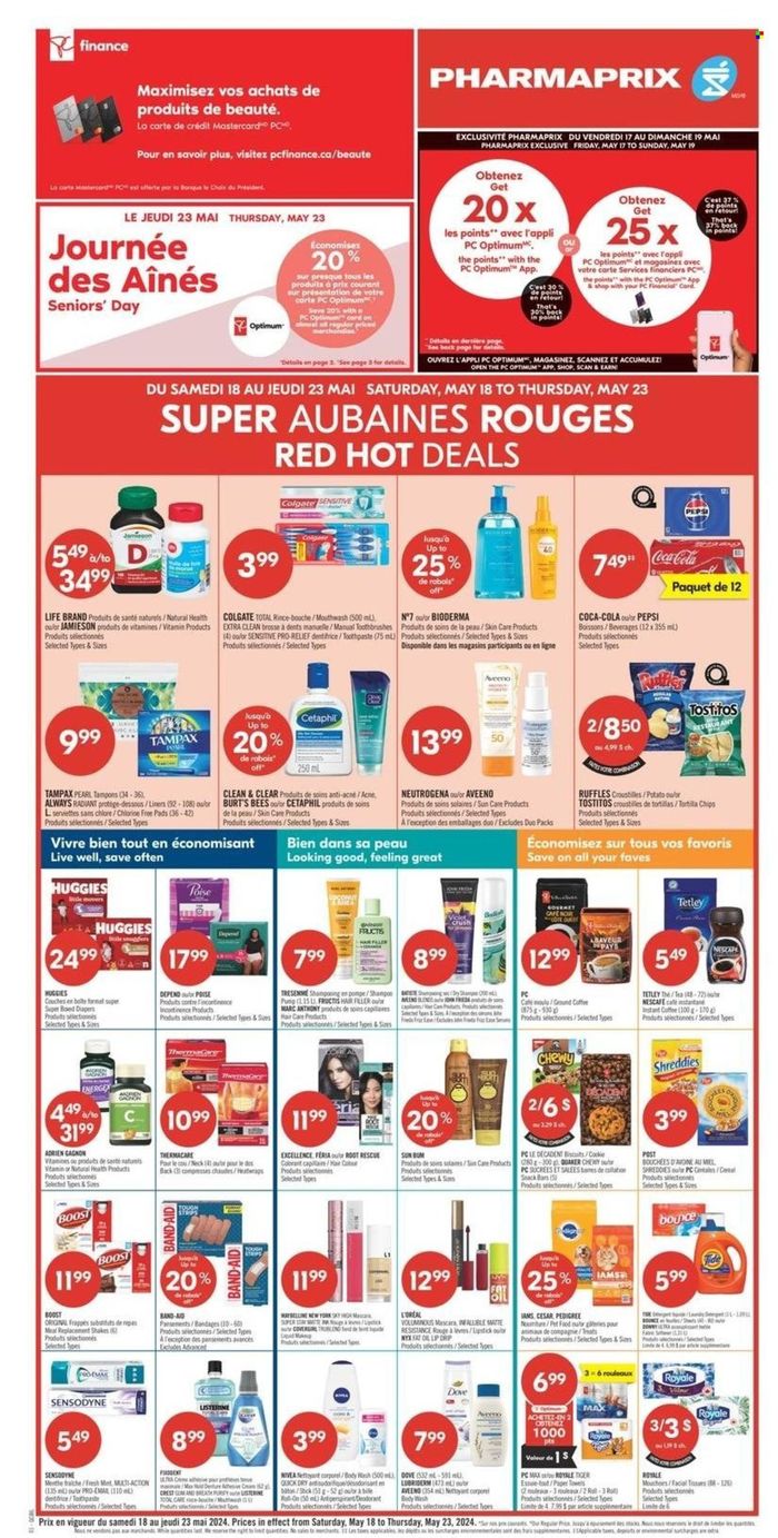 Pharmaprix catalogue in Saint-Lambert | Super Aubaines Rouges | 2024-05-18 - 2024-06-01