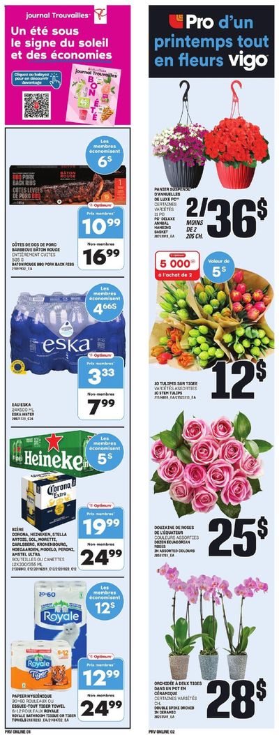 Grocery offers in Baie-D'Urfé | Provigo weekly flyer in Provigo | 2024-05-16 - 2024-05-22