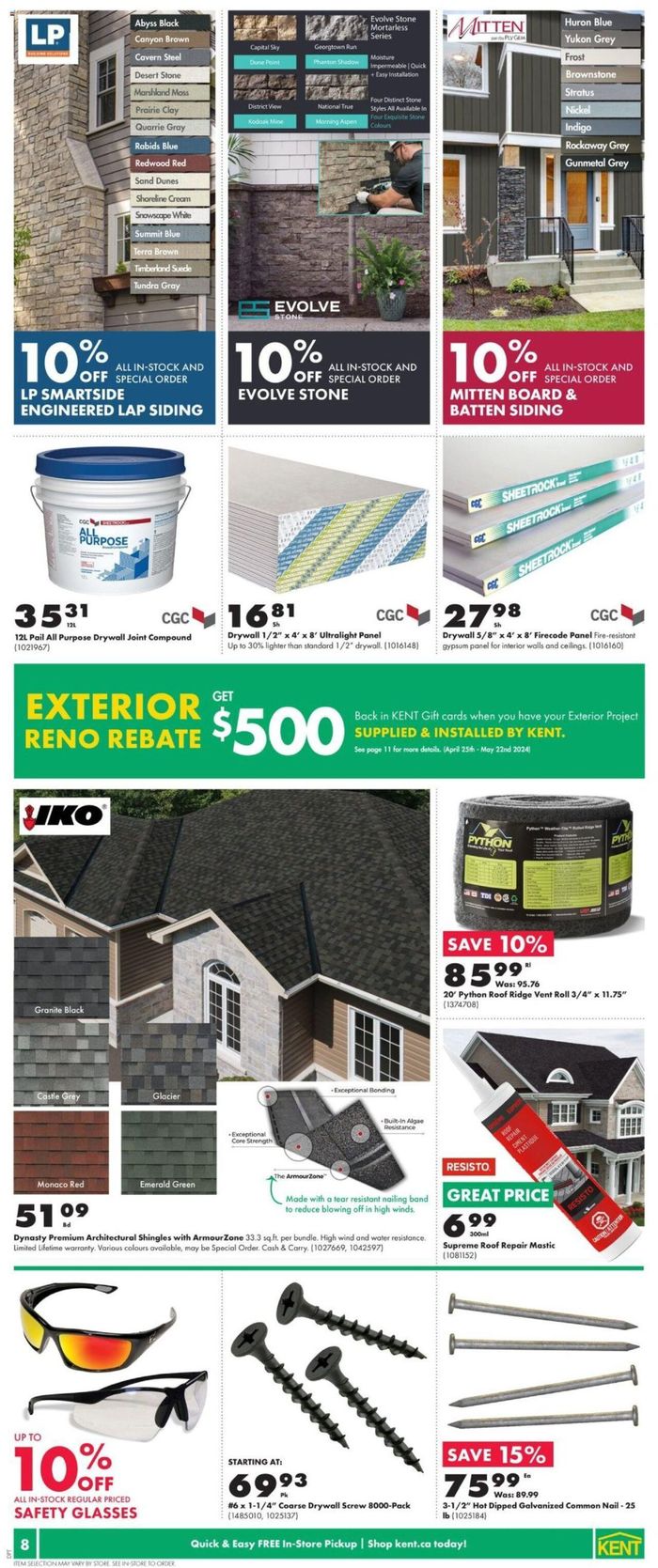 Kent catalogue in Grand Falls | Kent weekly flyer | 2024-05-16 - 2024-05-22