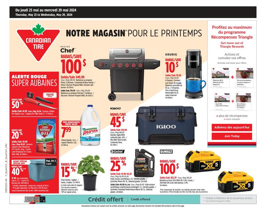 Canadian Tire catalogue in Ayer's Cliff | Canadian Tire weekly flyer | 2024-05-23 - 2024-05-29