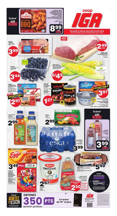 IGA Extra catalogue in Dollard-des-Ormeaux | IGA Extra weekly flyer | 2024-05-23 - 2024-05-29