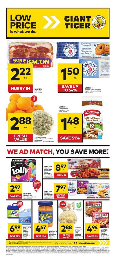 Giant Tiger catalogue in Scarborough | Weekly Flyer | 2024-05-22 - 2024-05-28