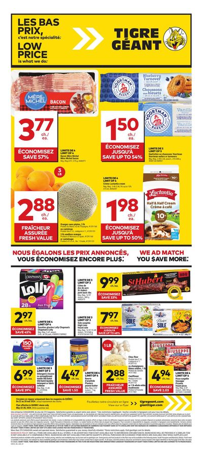 Giant Tiger catalogue in Richelieu | Weekly Flyer | 2024-05-22 - 2024-05-28
