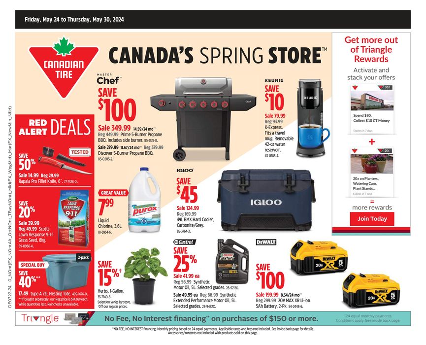 Canadian Tire Saint John 400 Westmorland Road Flyers & Phone