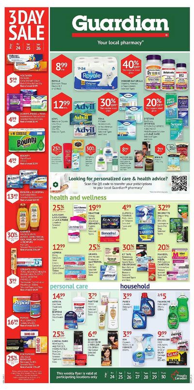 Guardian Pharmacy catalogue in Belledune | Weekly Specials | 2024-05-24 - 2024-05-30