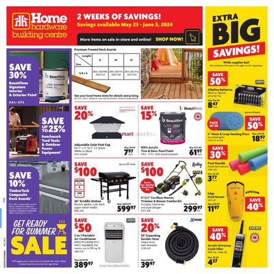 Home Hardware catalogue in Milton | Home Hardware Extra Big Savings | 2024-05-23 - 2024-06-05