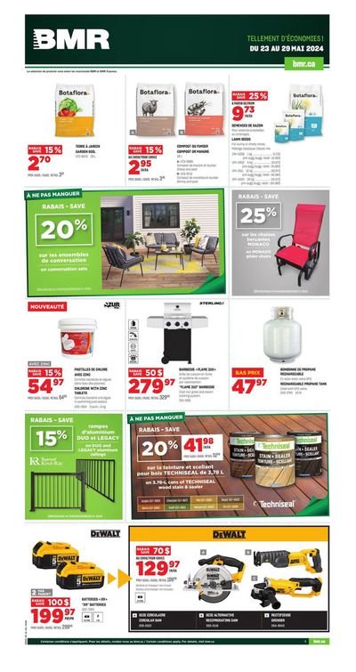 BMR catalogue in Saint-Philippe QC | Weekly Ad | 2024-05-23 - 2024-05-29