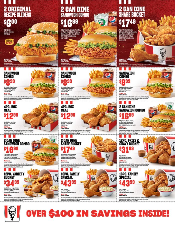 KFC catalogue in Toronto | Zinger Feel The Heat | 2024-05-24 - 2024-08-05