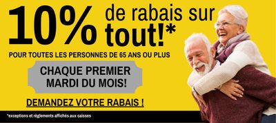 Grocery offers in Saint-Césaire |  10% tout! De Rabais Sur in Korvette | 2024-05-28 - 2024-06-11