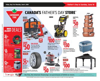 Canadian Tire catalogue in ST BASILE | Canadian Tire weekly flyer | 2024-05-31 - 2024-06-06