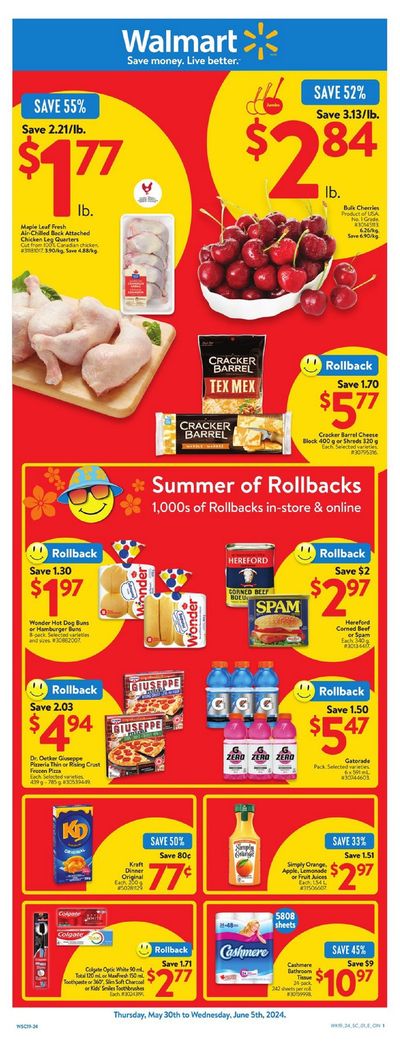 Grocery offers in Saint Clements | Walmart flyer in Walmart | 2024-05-29 - 2024-06-12