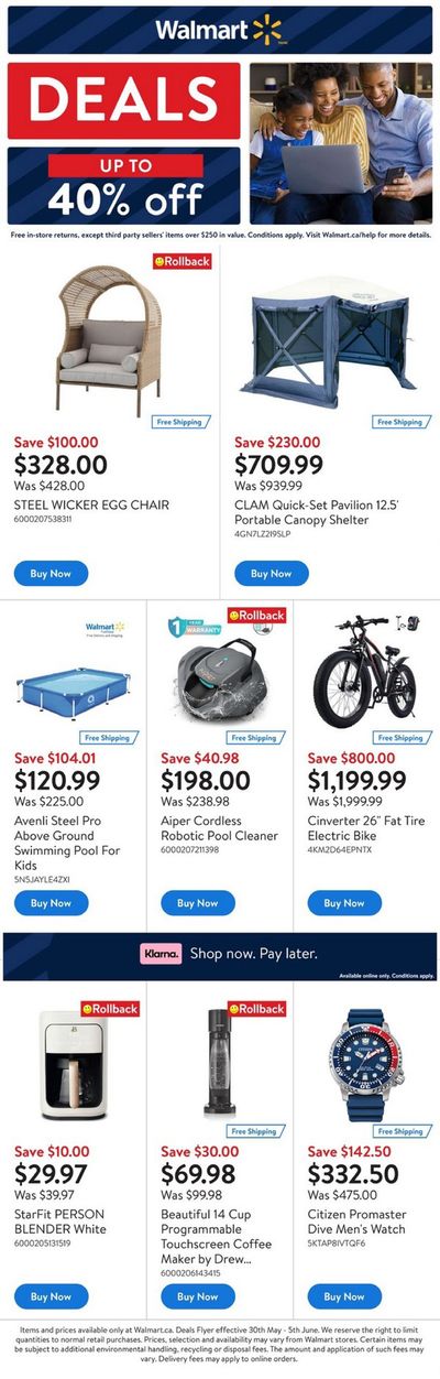Walmart catalogue in Cranbrook BC | Up To 40% Off | 2024-05-29 - 2024-06-12