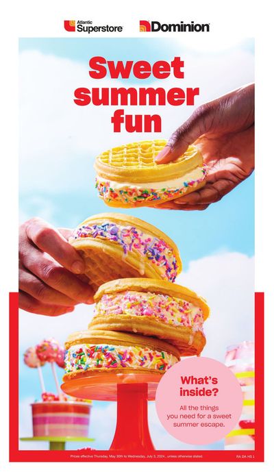 Grocery offers in Bishops Falls | Sweet summer fun in Dominion | 2024-05-30 - 2024-07-03
