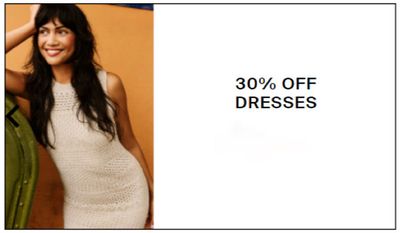 Clothing, Shoes & Accessories offers in Hampstead | 30% Off Dresses in Reitmans | 2024-05-29 - 2024-06-12