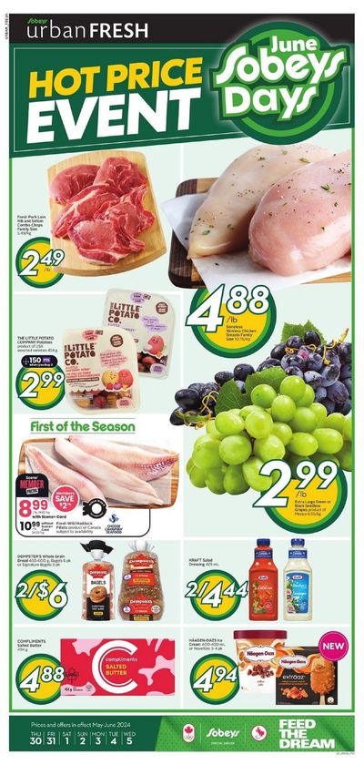 Grocery offers in Saint Clements | June Sobeys Days in Sobeys | 2024-05-30 - 2024-06-05
