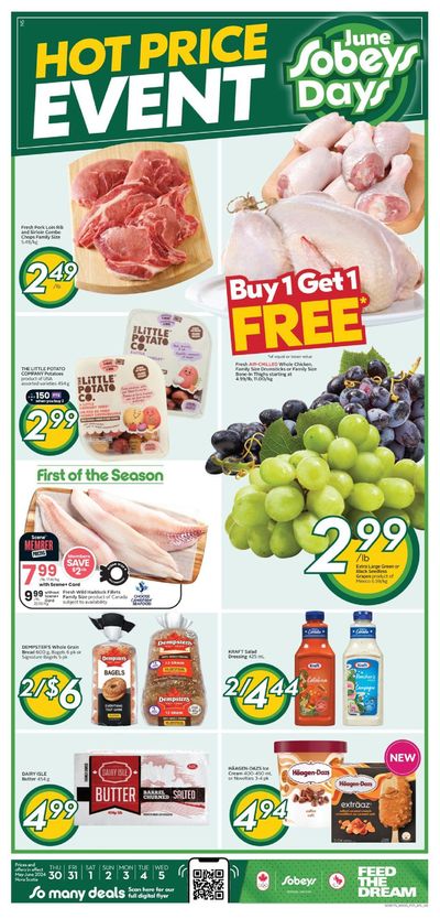 Grocery offers in Saint Clements | Sobeys Hot Price Event in Sobeys | 2024-05-30 - 2024-06-05