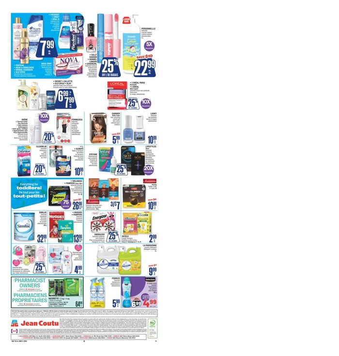 Jean Coutu catalogue in Quebec | Weekly Flyer | 2024-05-30 - 2024-06-05