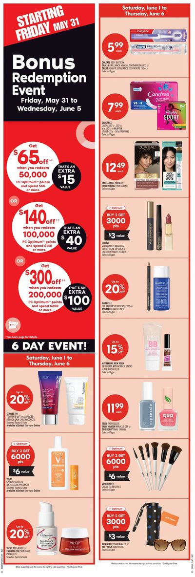 Grocery offers in Saint Clements | Shoppers Drug Mart Weekly ad in Shoppers Drug Mart | 2024-06-01 - 2024-06-06