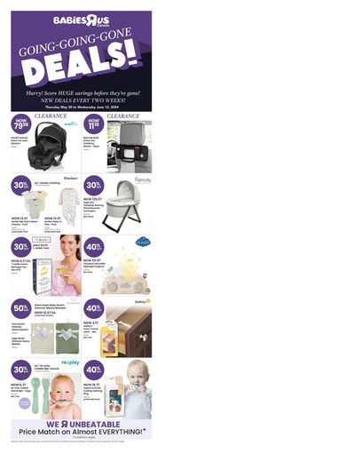 Toys R us catalogue in Nanaimo | Babies"R"Us Flyer | 2024-05-30 - 2024-06-12