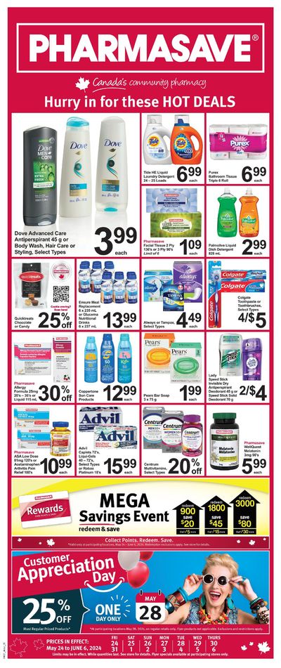 Pharmasave catalogue in Fort St James | Pharmasave weekly flyer | 2024-05-24 - 2024-06-06
