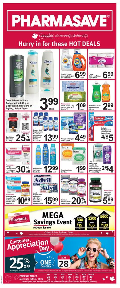 Pharmasave catalogue in Newcastle | Pharmasave weekly flyer | 2024-05-24 - 2024-06-06