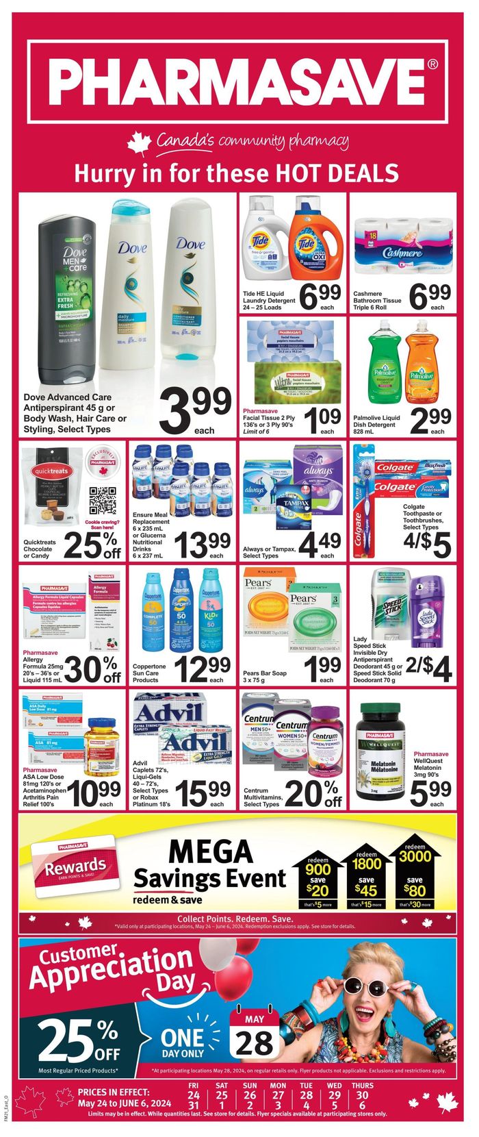Pharmasave catalogue in Crowsnest Pass | Pharmasave weekly flyer | 2024-05-24 - 2024-06-06
