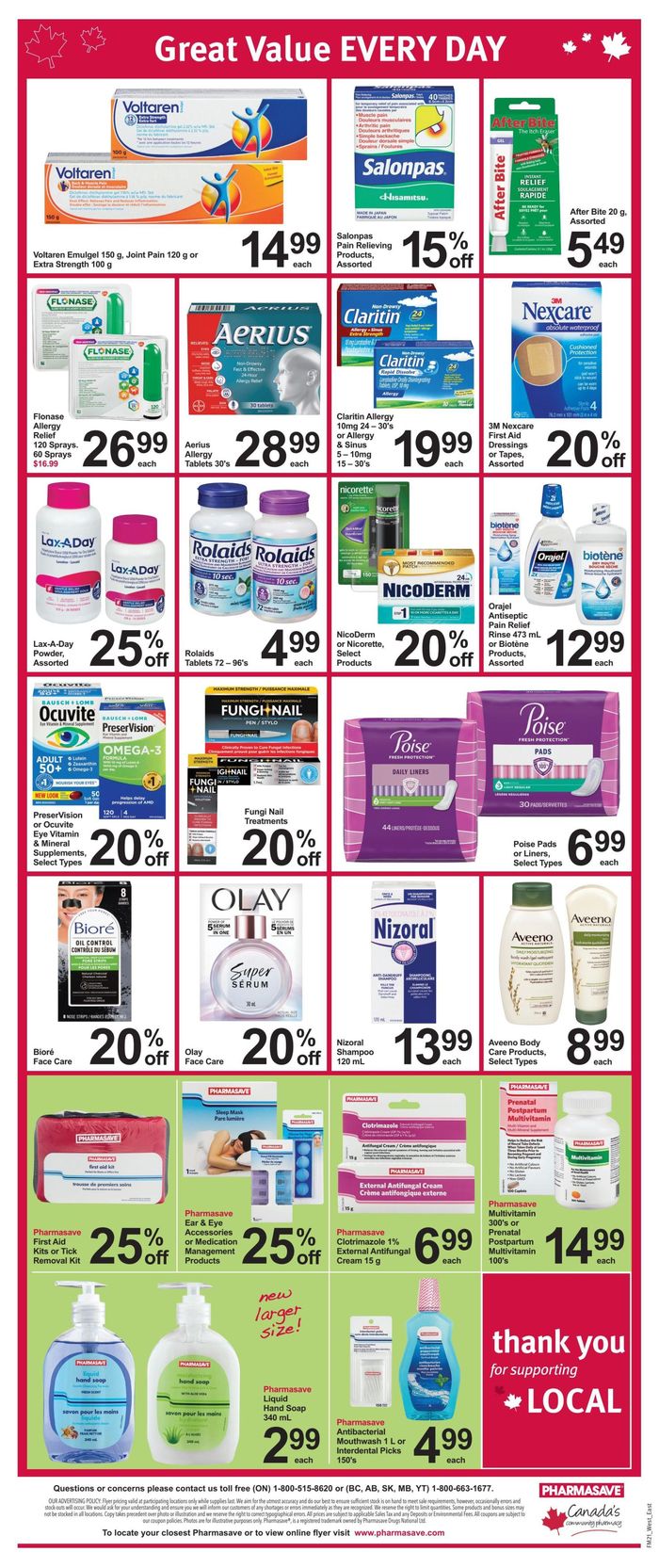 Pharmasave catalogue in Crowsnest Pass | Pharmasave weekly flyer | 2024-05-24 - 2024-06-06