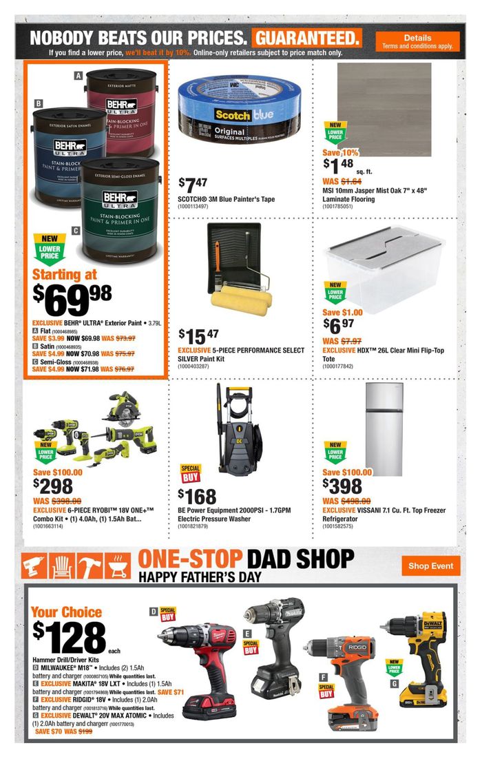 Home Depot in Duncan Father's day Flyers & Catalogues Tiendeo