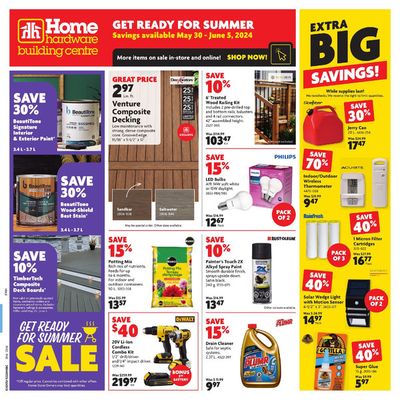 Home Hardware catalogue in Pefferlaw | Home Hardware weekly flyer | 2024-05-30 - 2024-06-05