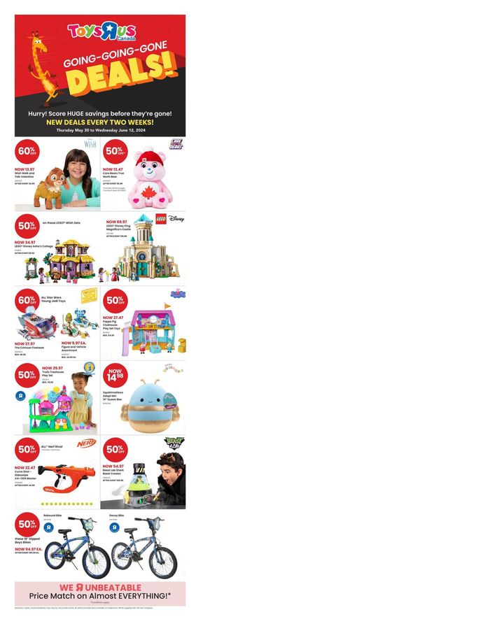 Toys R us catalogue in Calgary | Flyer | 2024-05-30 - 2024-06-12