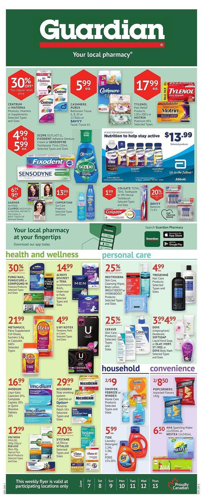 Guardian Pharmacy catalogue in Erickson | Weekly Specials | 2024-06-06 - 2024-06-12