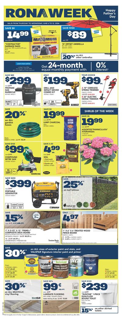 Garden & DIY offers in Enfield | RONA Weekly ad in RONA | 2024-06-06 - 2024-06-12